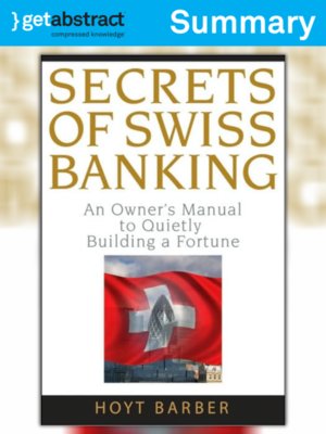 cover image of Secrets of Swiss Banking (Summary)